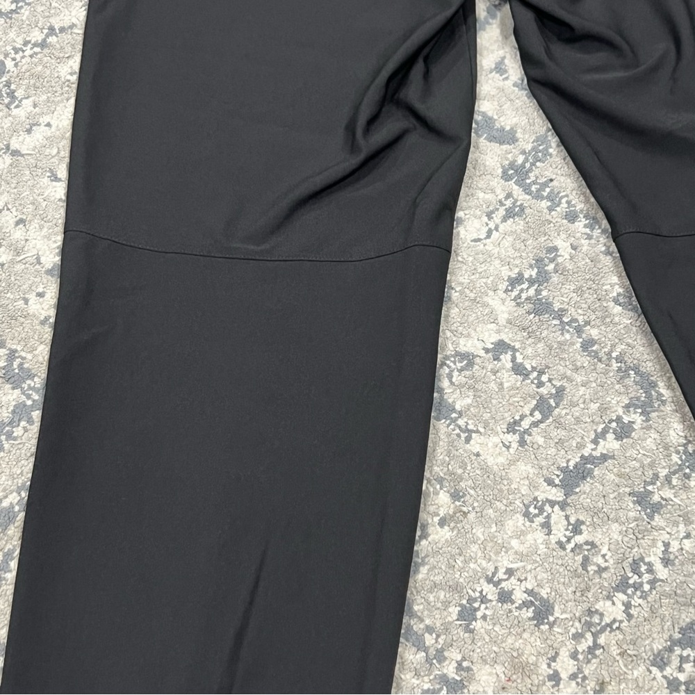 Slazenger Women’s Golf Pants Black Gorpcore Snap Button Casual Trouser Sz 12 - Picture 7 of 9